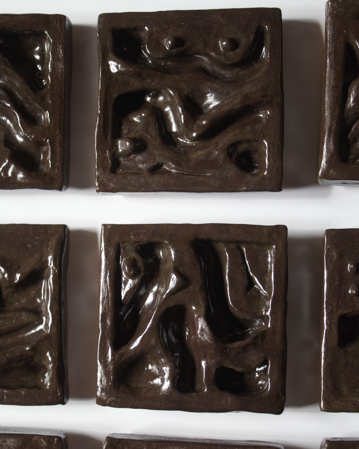 Dark Terroir 4x4 - Ceramic Wall Sculpture