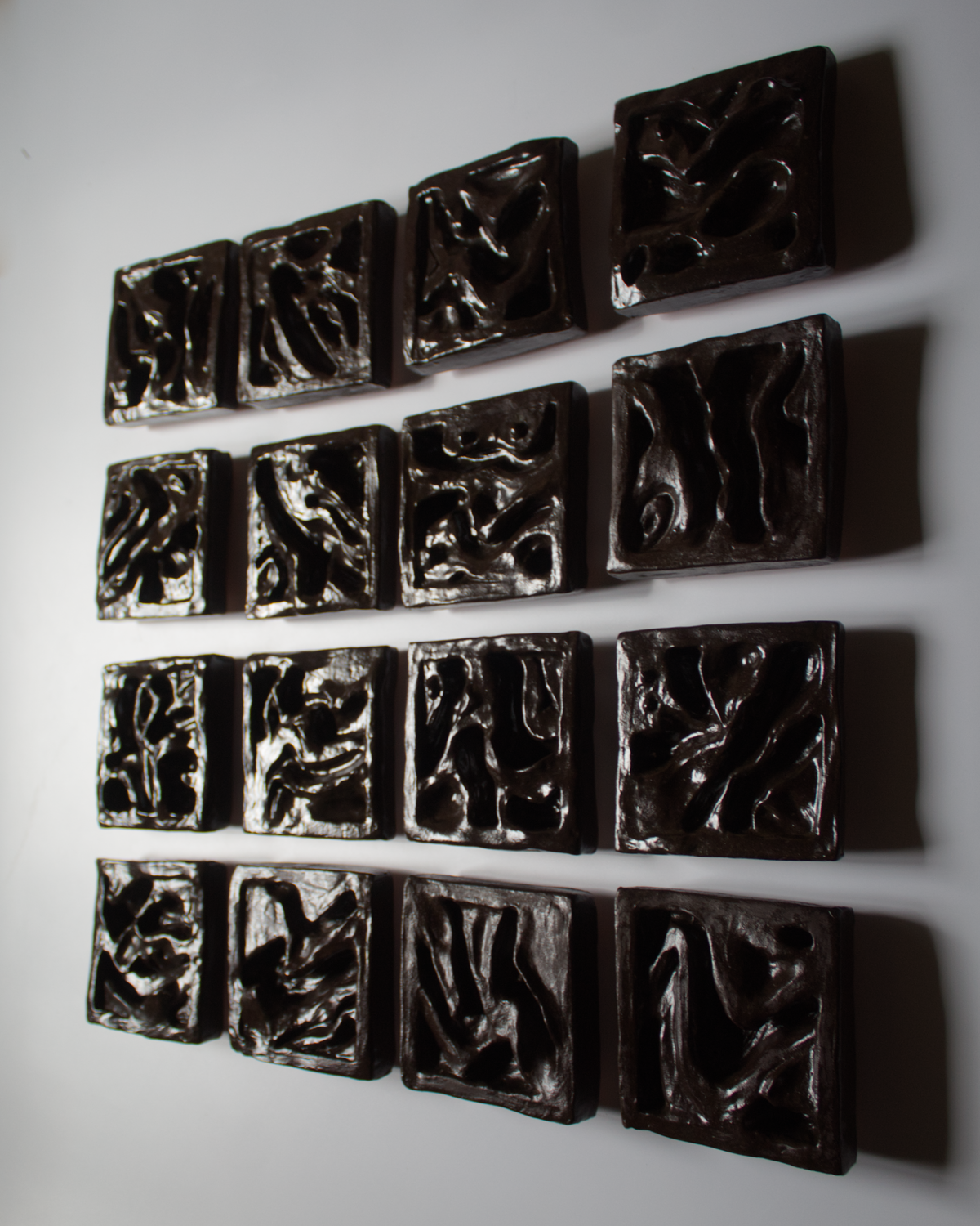 Dark Terroir 4x4 - Ceramic Wall Sculpture
