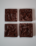 Mottled Stone 2 x 2 - Ceramic Wall Sculpture