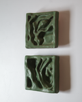 Still Water 1 x 2 - 01 - Ceramic Wall Sculpture