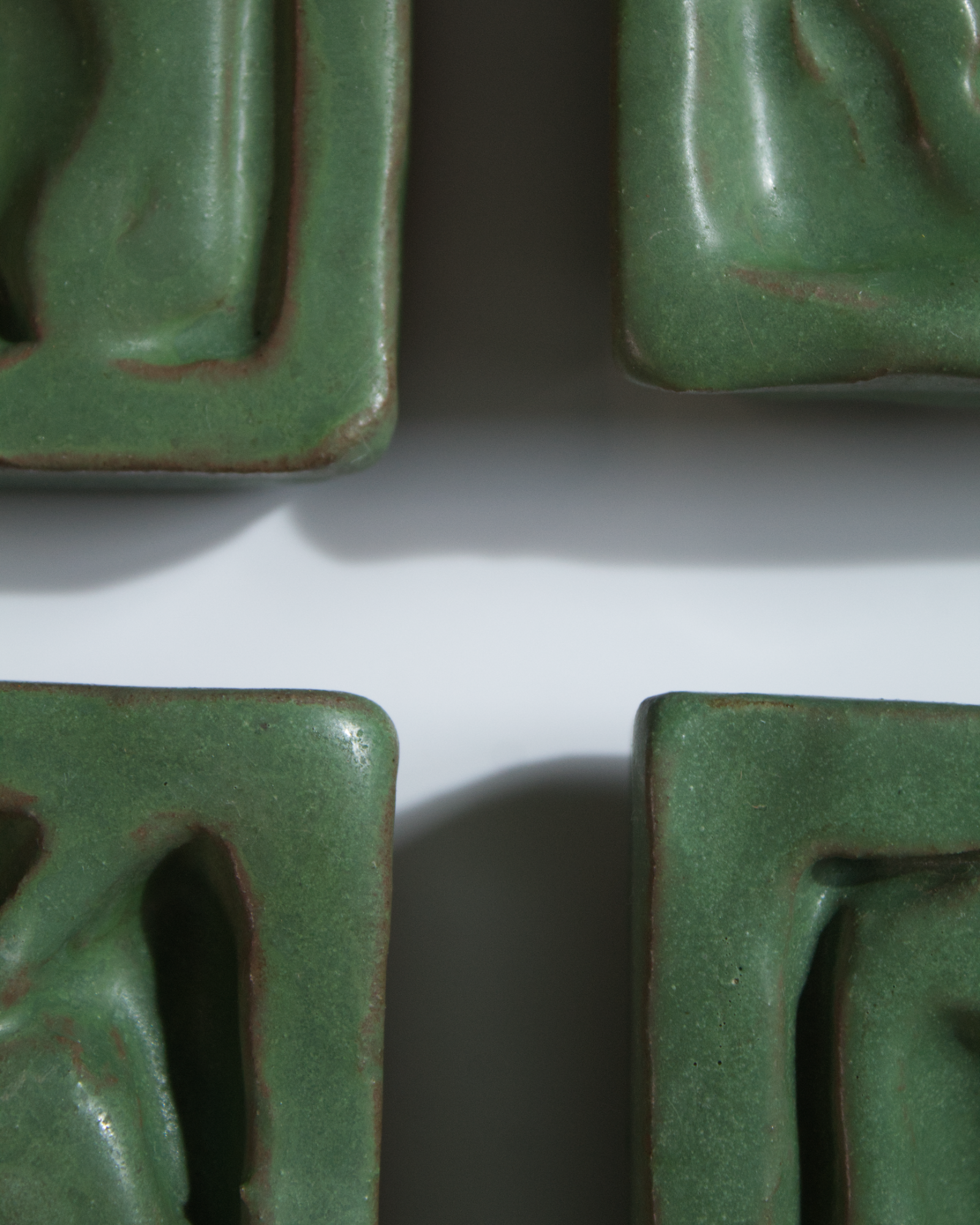Still Water 2 x 2 - 02 - Ceramic Wall Sculpture