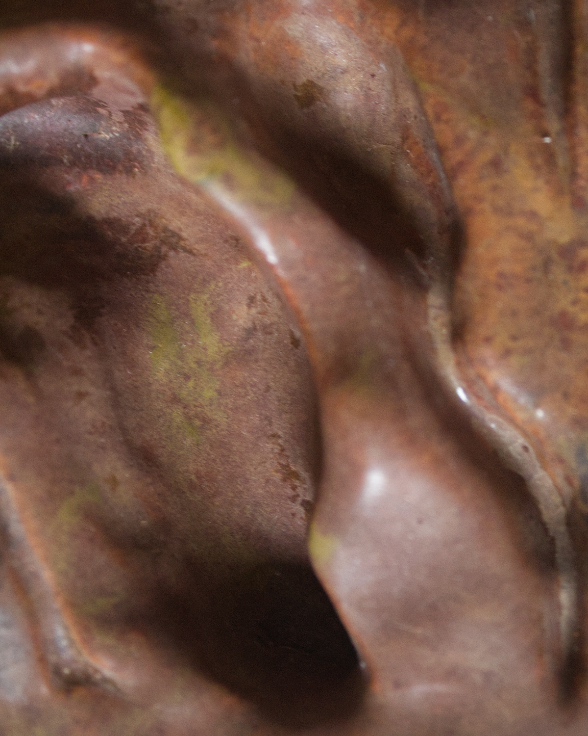 Undergrowth 1 x 2 - Ceramic Wall Sculpture
